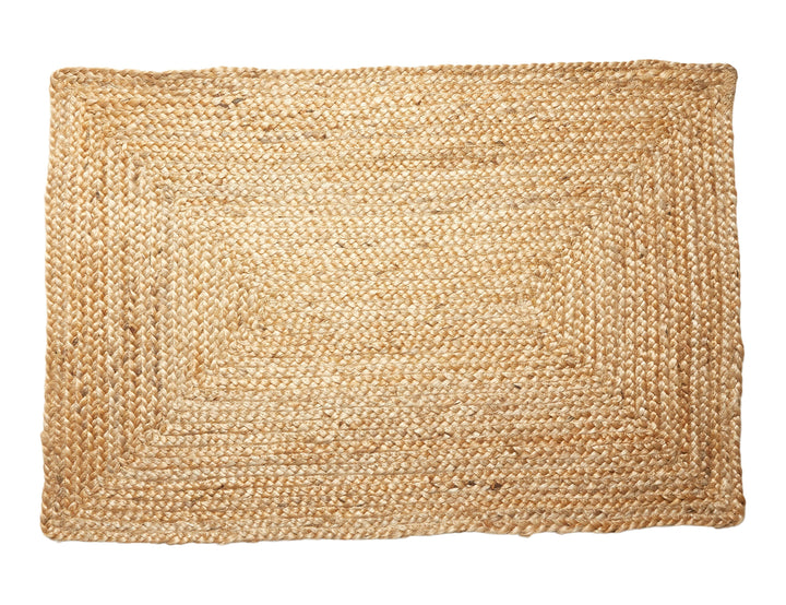 Fußmatte - 50x70 cm geflochtene Jute natur