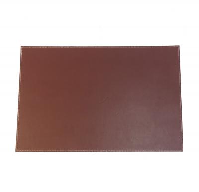 Dacore - Platzset aus Kunstleder, hart, bordeauxrot, 30 x 45 cm