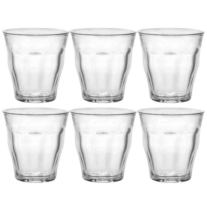 Duralex - Picardie Kaffeeglas 31 cl Klar 6 Stück