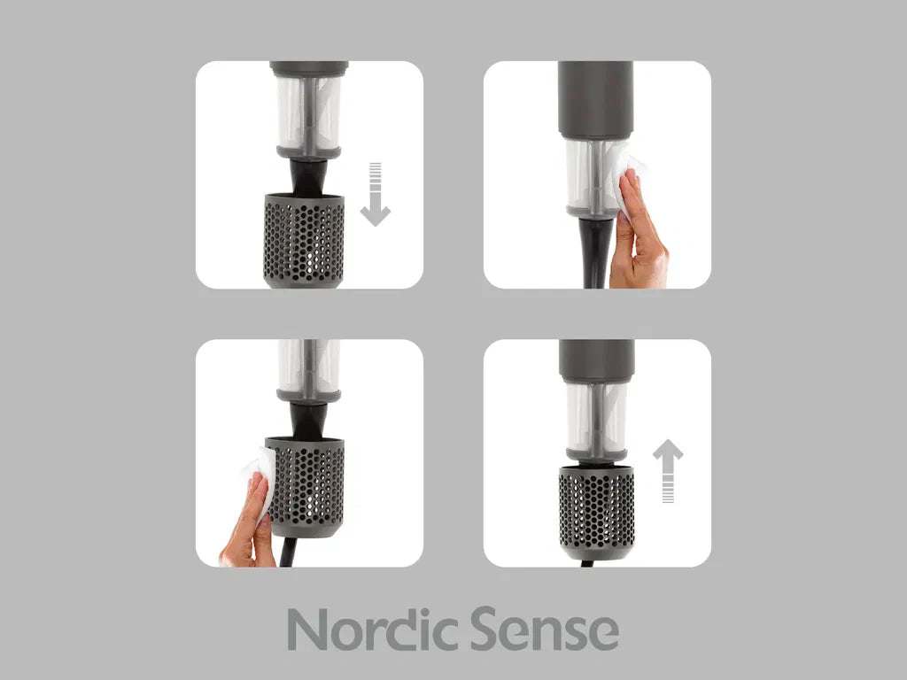 Nordic Sense - KI-Haartrockner 1600 W grau