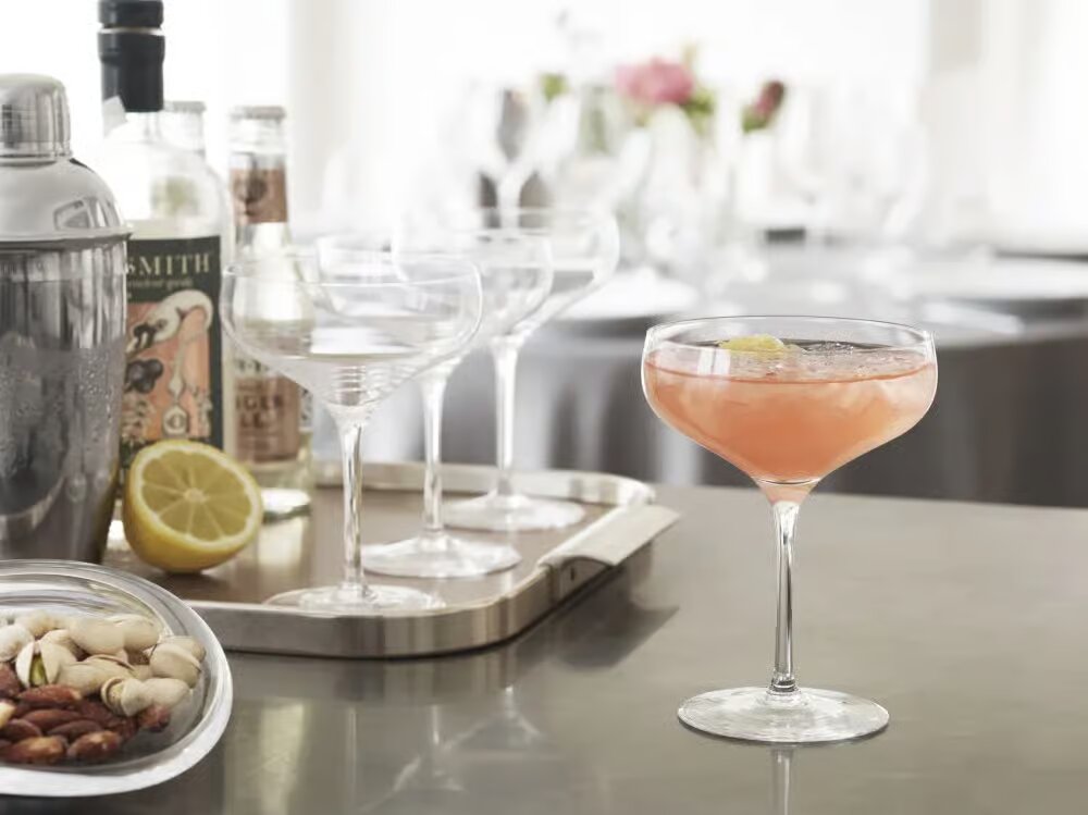 Holmegaard - Cabernet Cocktailglas klar - 29 cl 6 Stk.