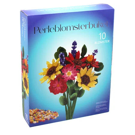 Perleblomst buket - solsikke