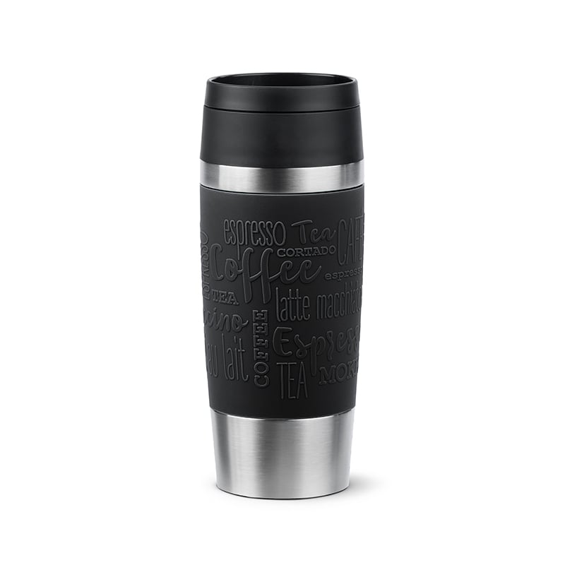 Reisebecher – Klassisch 0,36 l Schwarz