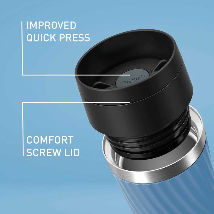 Tefal - Travel Mug Twist - 0,36 l Blau