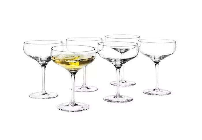 Holmegaard - Cabernet Cocktailglas klar - 29 cl 6 Stk.