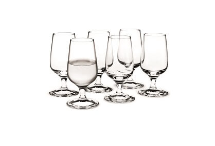 Holmegaard - Bouquet Shotglas klar 7,5 cl 6 Stück.