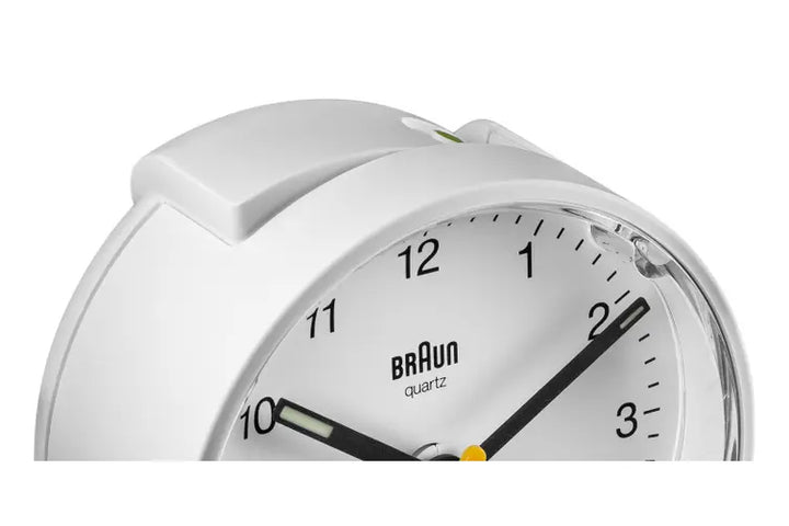 Braun - Wecker BC01W Quarz - Weiß