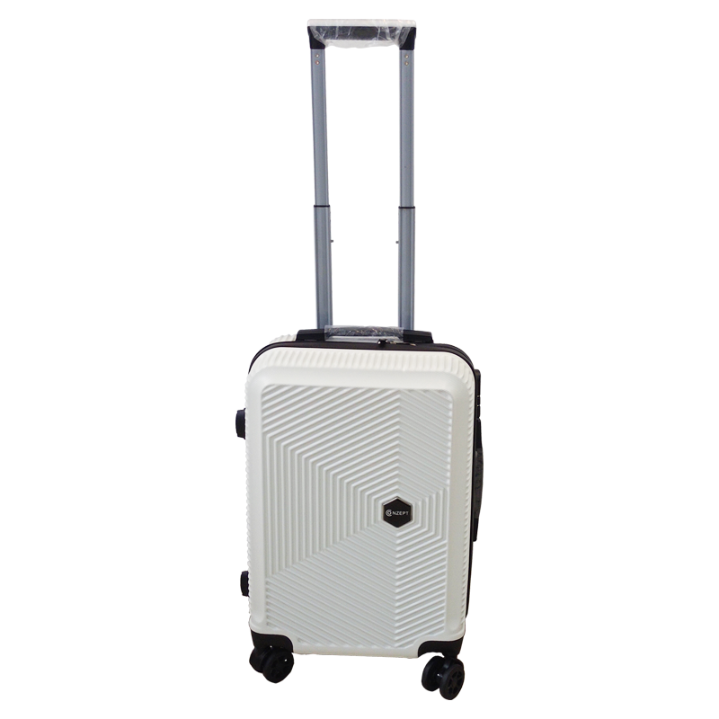 Conzept - Flugkoffer-Set, weiß, ABS, 3-teilig, 20" + 24" + 28"