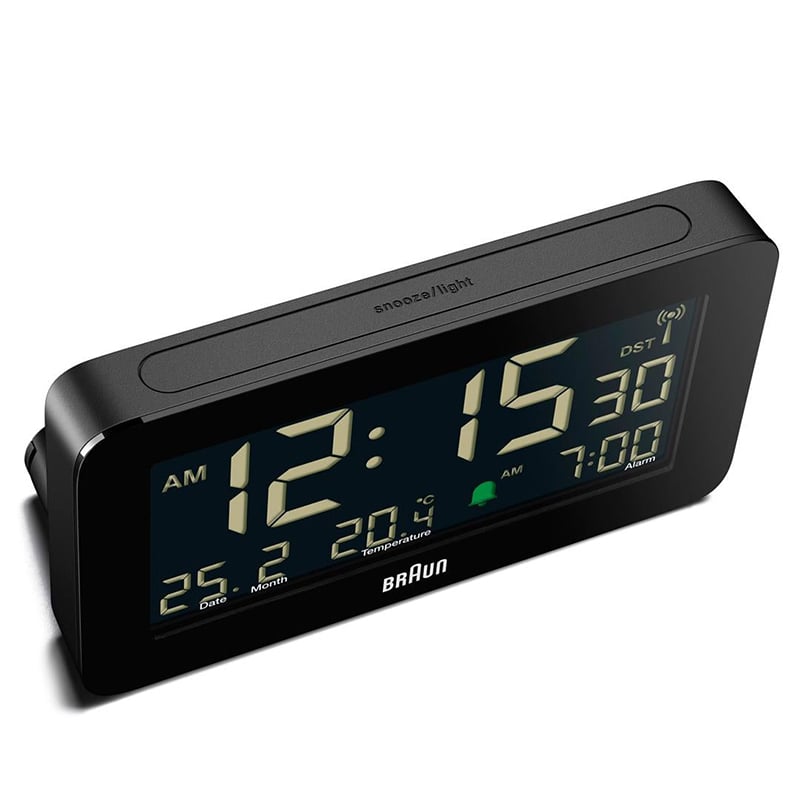 Braun - Digitaler Wecker BC10B-DCF schwarz