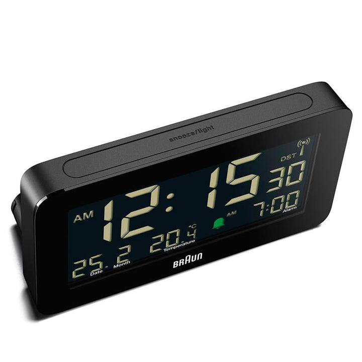 Braun - Digitaler Wecker BC10B-DCF schwarz