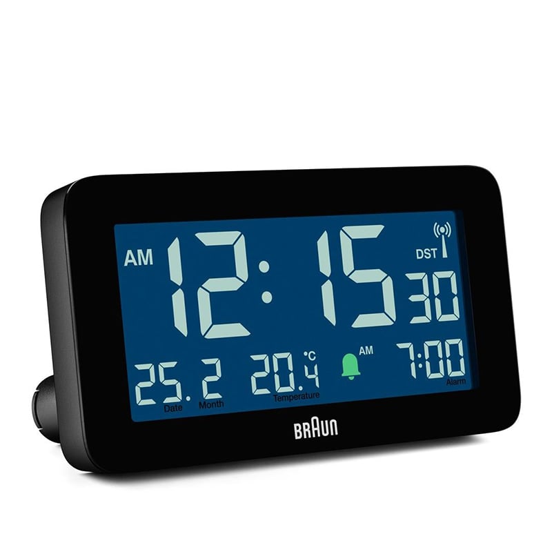Braun - Digitaler Wecker BC10B-DCF schwarz