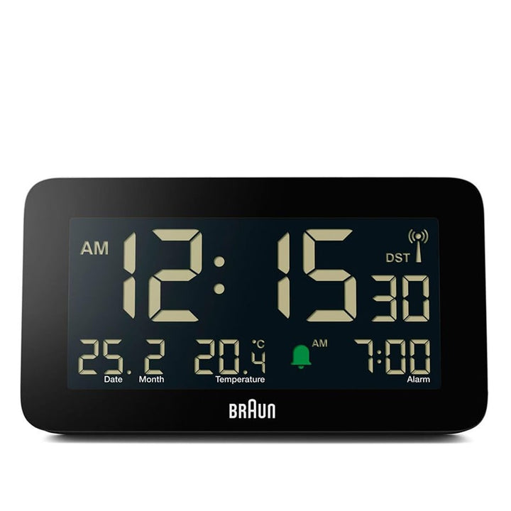Braun - Digitaler Wecker BC10B-DCF schwarz