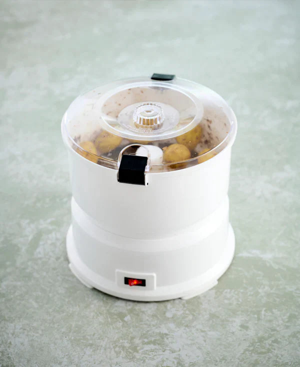 Elektrischer Kartoffelschäler Day, 85 Watt, Weiß