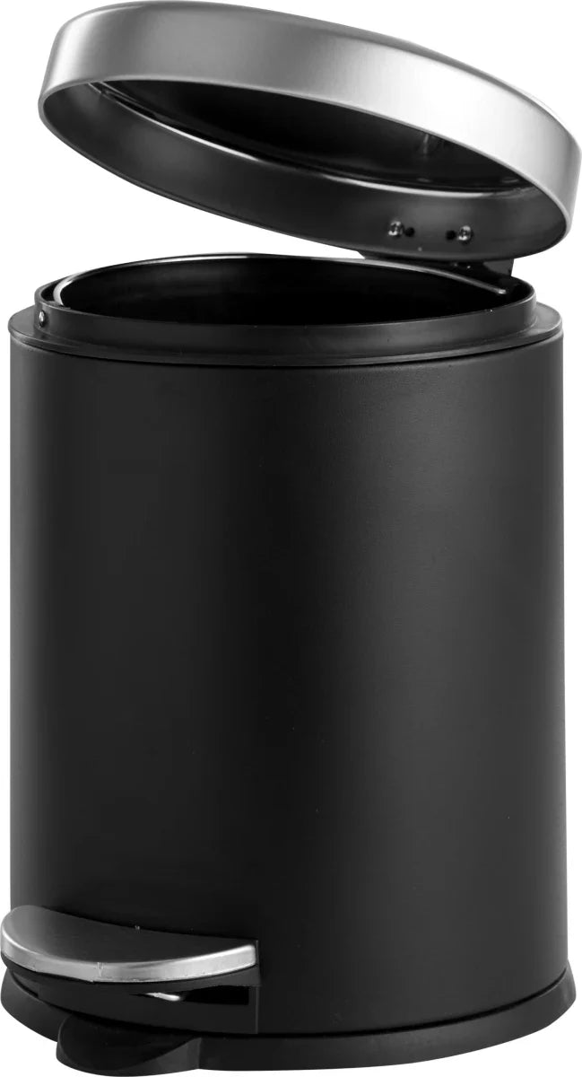 Day – Treteimer, 3 Liter, Soft-Close-Funktion – Schwarzer Edelstahl – 2. Wahl