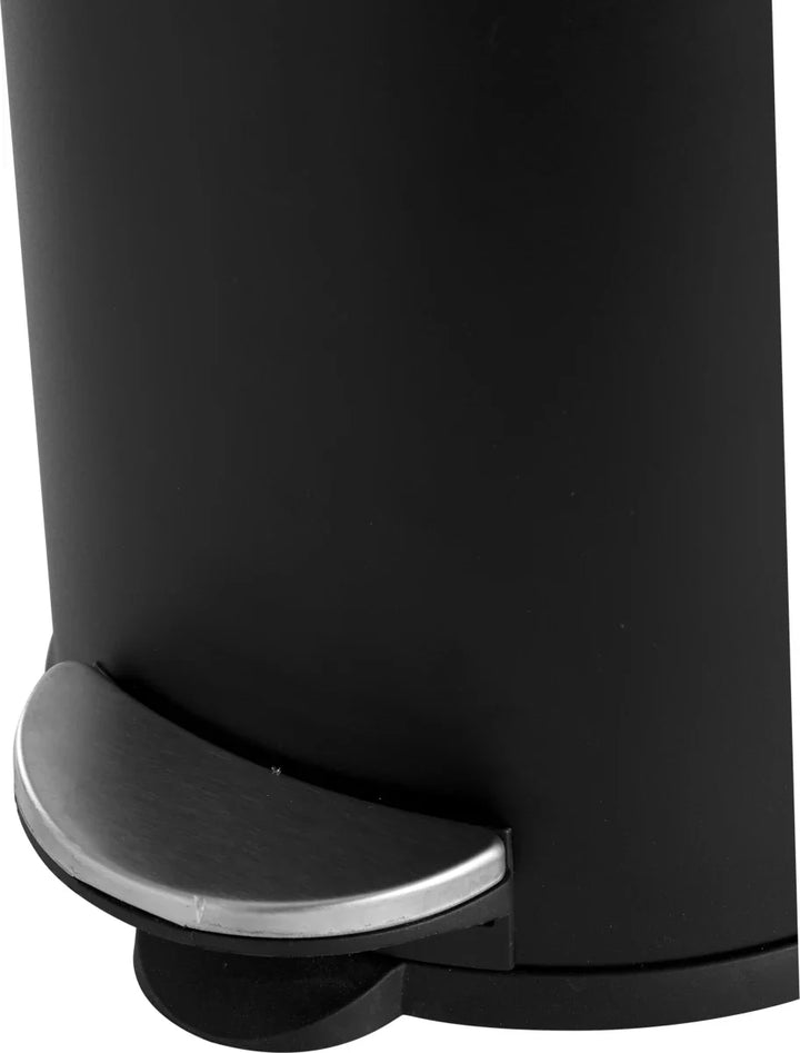 Day – Treteimer, 3 Liter, Soft-Close-Funktion – Schwarzer Edelstahl – 2. Wahl