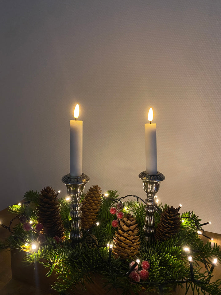 Conzept – Kandelaars, 2 stuks, 14 cm – Wit