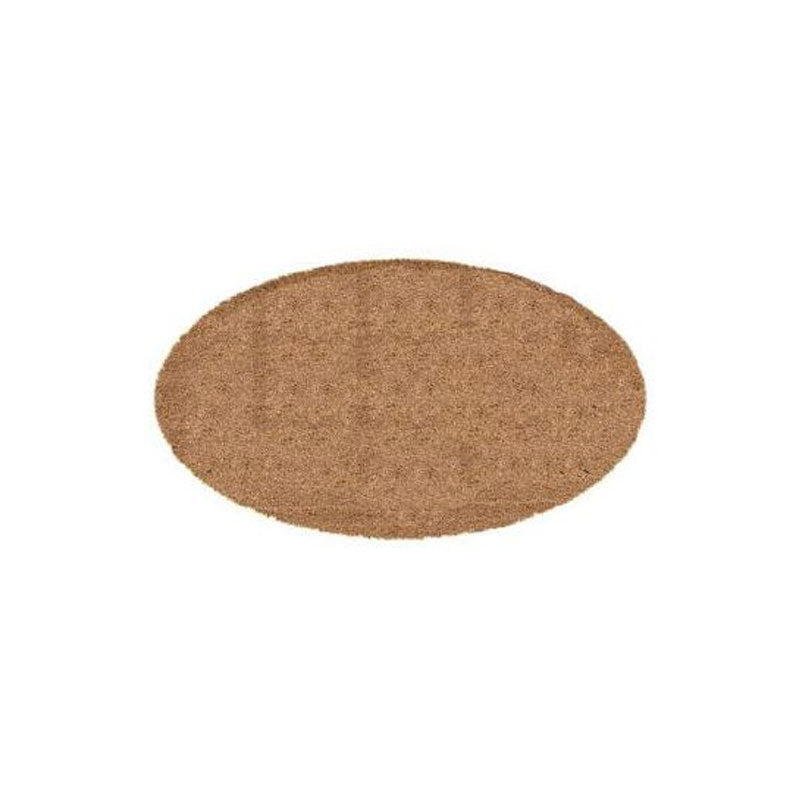 Fußmatte oval 40x60 cm Kokosnuss natur