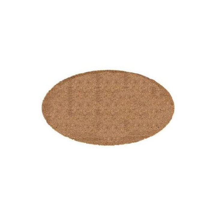 Fußmatte oval 40x60 cm Kokosnuss natur