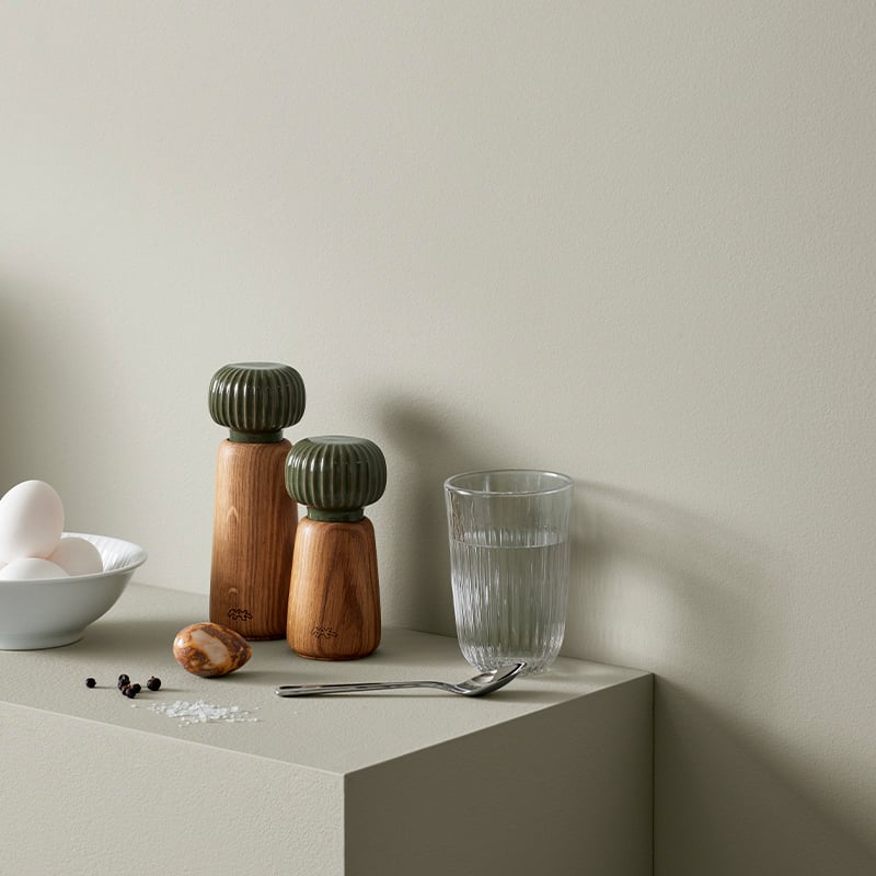 Kähler - Hammershøi Grinder H14 cm dunkelgrün