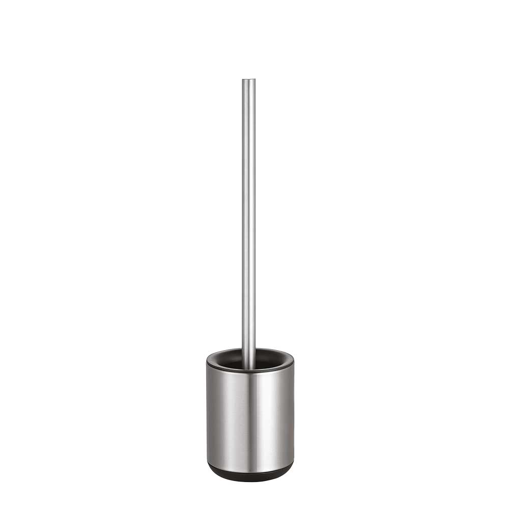 Conzept Bad-WC-Bürste aus Edelstahl mit Silikonkopf, Ø 10,5 x 49 cm