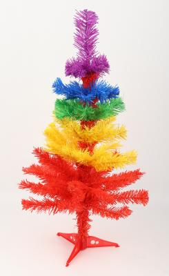 Conzept künstlicher Weihnachtsbaum 90 cm regenbogenfarben