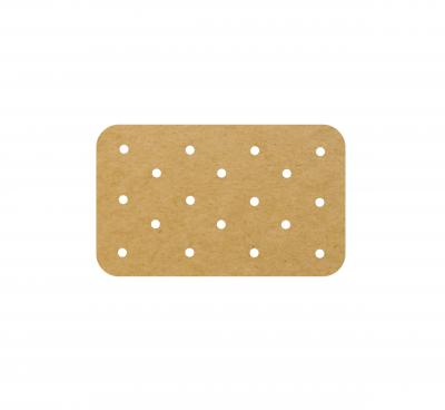 Conzept Airfryer-Backpapier 19,5 x 12 cm 50 Stück.