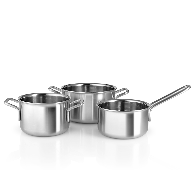 Eva Trio - Topfset 3-teilig Multi (Kochtopf 1,8 L, Topf 2,2 + 3,6 L)