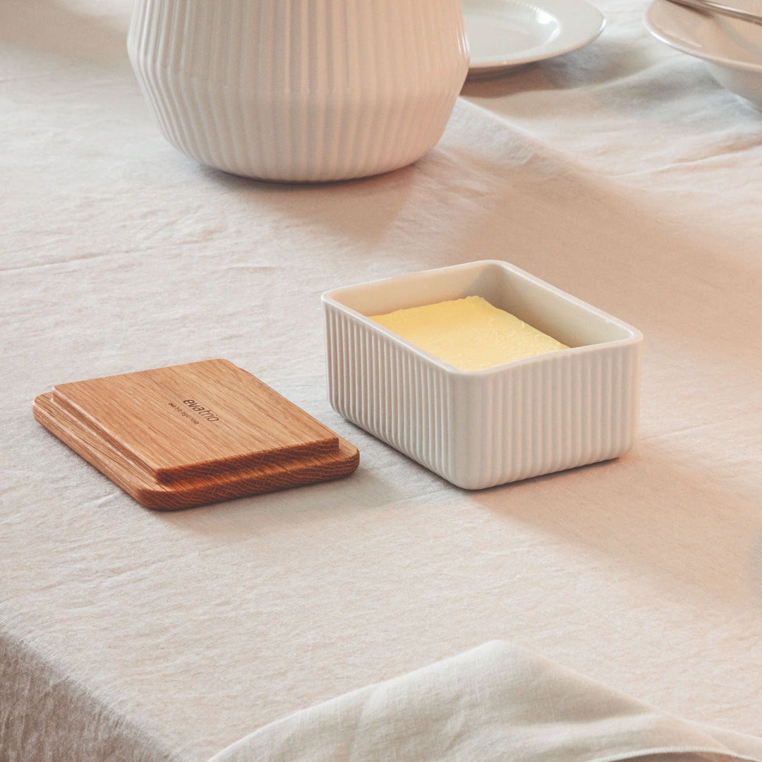 Eva Trio – Legio Nova Butterdose mit Eichendeckel