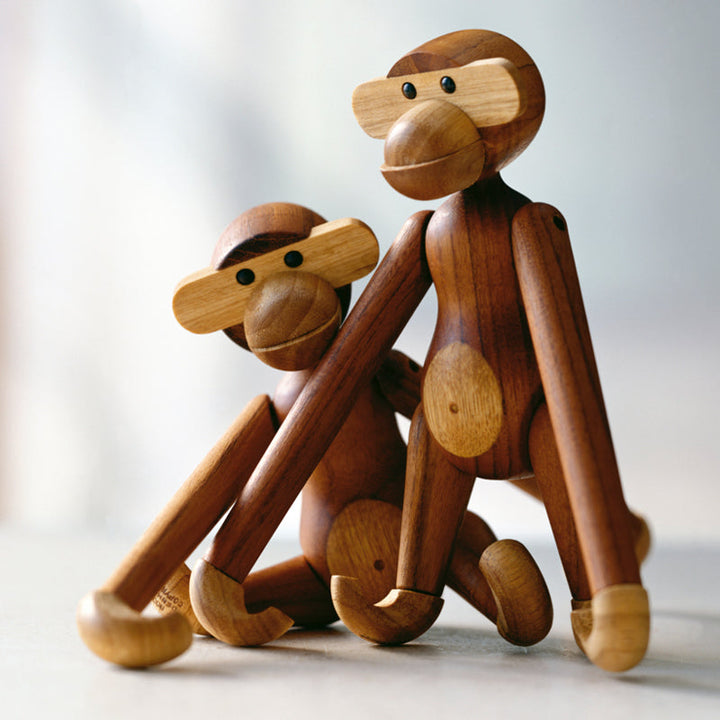 Kay Bojesen - Affe groß 47 cm Teak/Limba