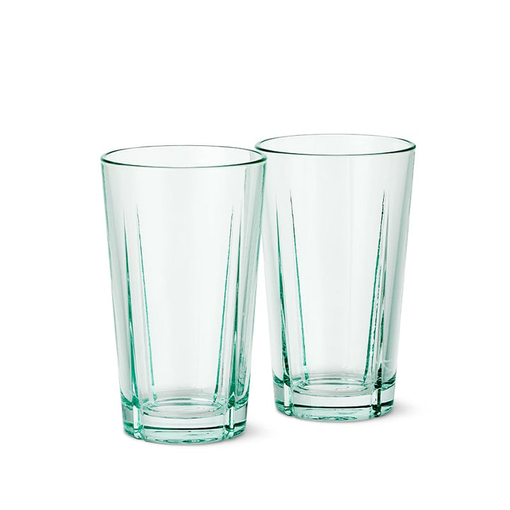 Rosendahl - Grand Cru Recycled Café Glas 37 cl klar grün 2 Stück.