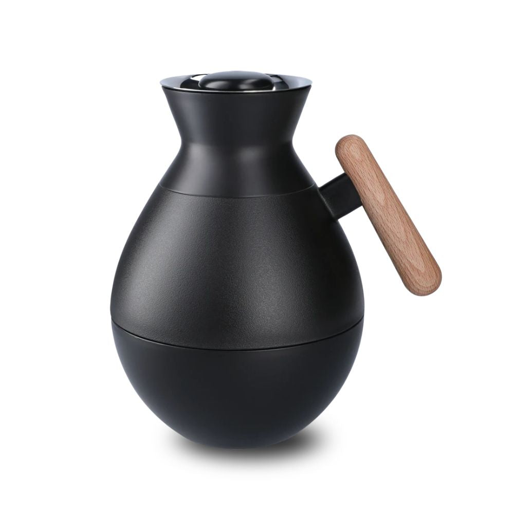 Rosendahl - Stay warm Thermoskanne rund 1,0 l schwarz