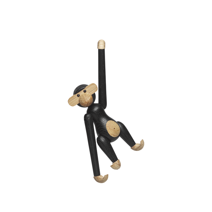 Kay Bojesen – Mini Monkey, dunkel gebeizte Eiche, 9,5 cm
