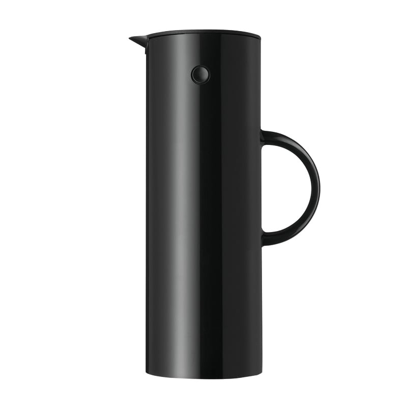 Stelton - EM77 Thermoskanne, 1 l. - Schwarz