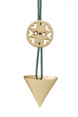 Stelton – Nordisches Ornament, gebürstetes Messing