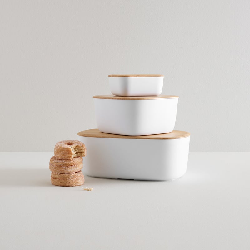 RIG-TIG - BOX-IT Brotkasten weiß 23 cm