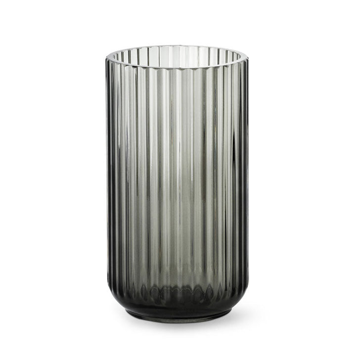 Lyngby - Vase 20 cm - Rauchglas
