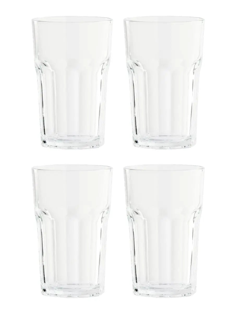 Tag - Trinkglas 33 cl - 4 Stück.