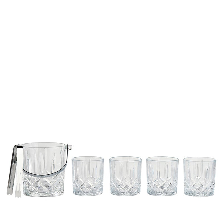 Tag - Eisbehälter mit 4 Whiskygläsern