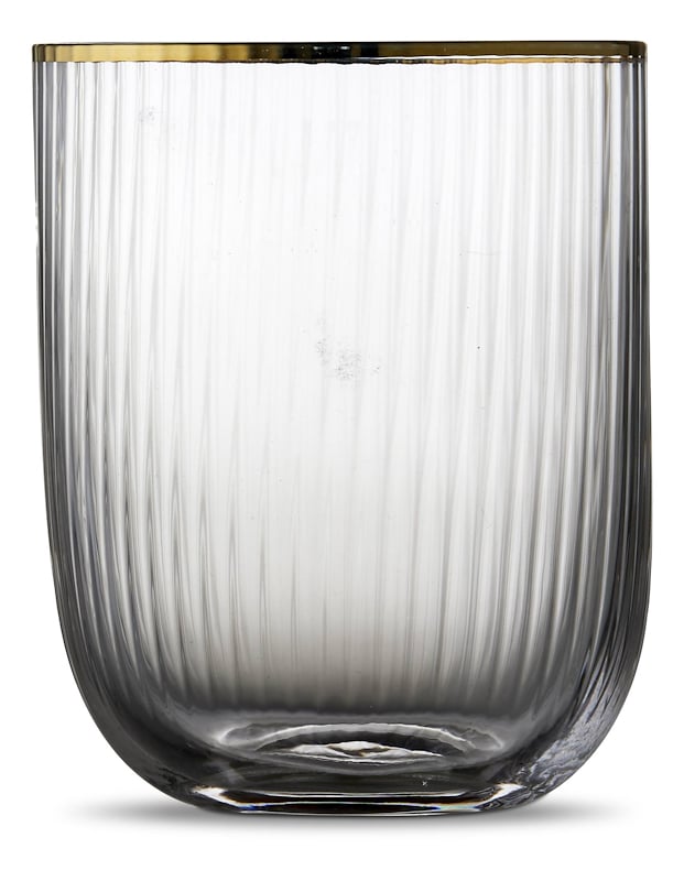 Lyngby Glass - Palermo Gold Tumbler 35 cl 4 Stück.