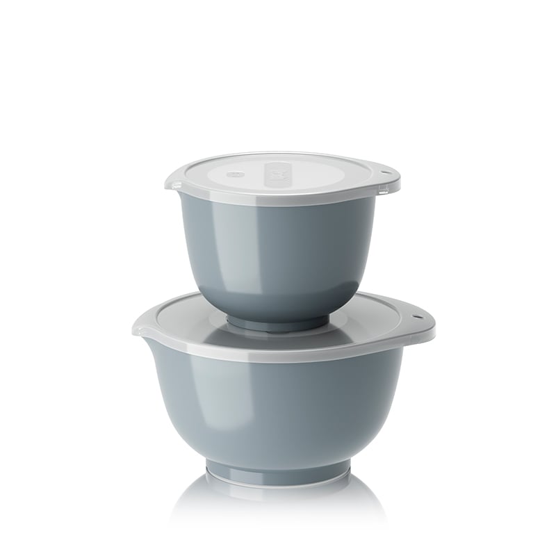 Rosti - Margrethe Rührschüssel-Set, 4-teilig, 1,5 + 3 Liter, Staubblau