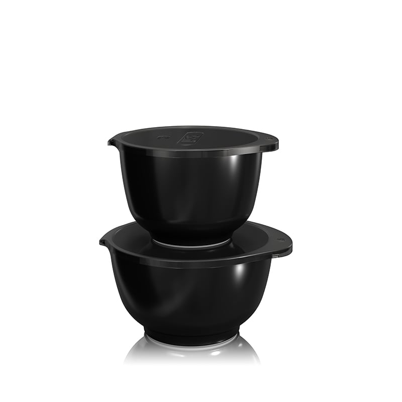 Rosti – NEU: Margrethe Rührschüssel-Set, 4-teilig, schwarze Edition
