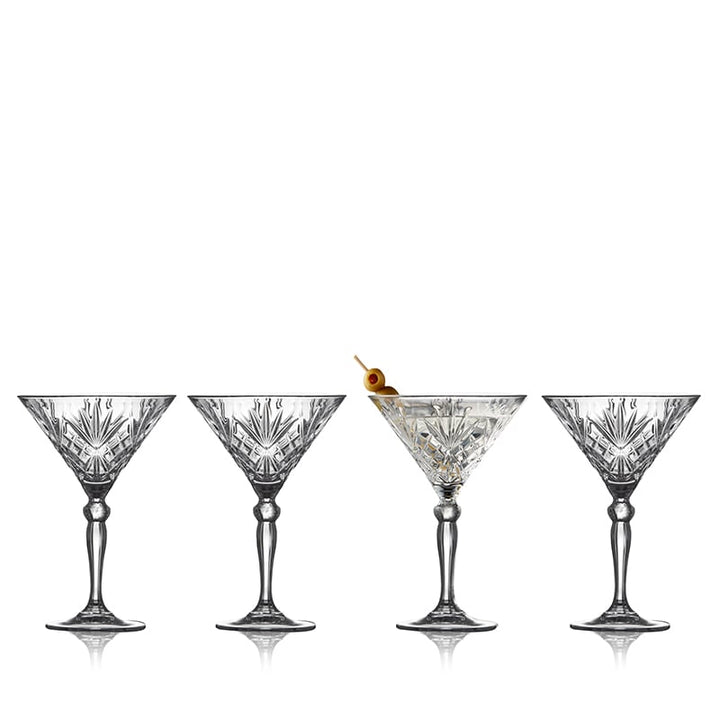 Lyngby Glass – Cocktailglas Melodia 21 cl – 4 Stück
