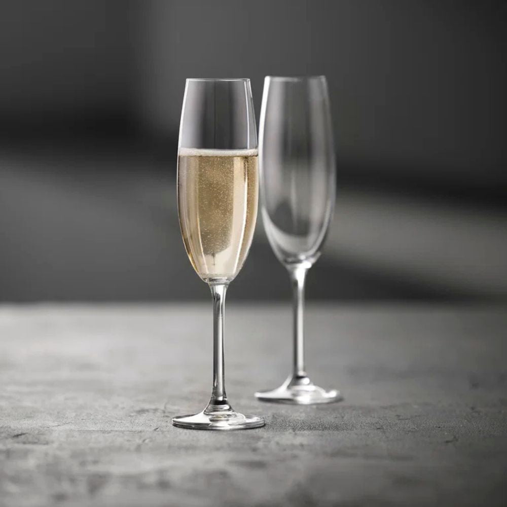 Lyngby Glas - Juvel Champagnerundglas NEU 4 Stk.
