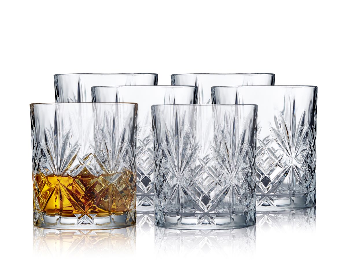 Lyngby Glass – Melodia Whiskyglas 31 cl – 6 Stück