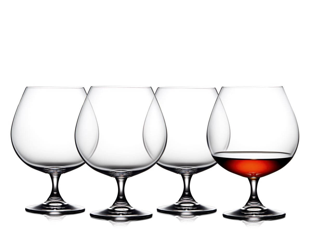 Lyngby Glass – Jewel Cognac-Glas – 4 Stück