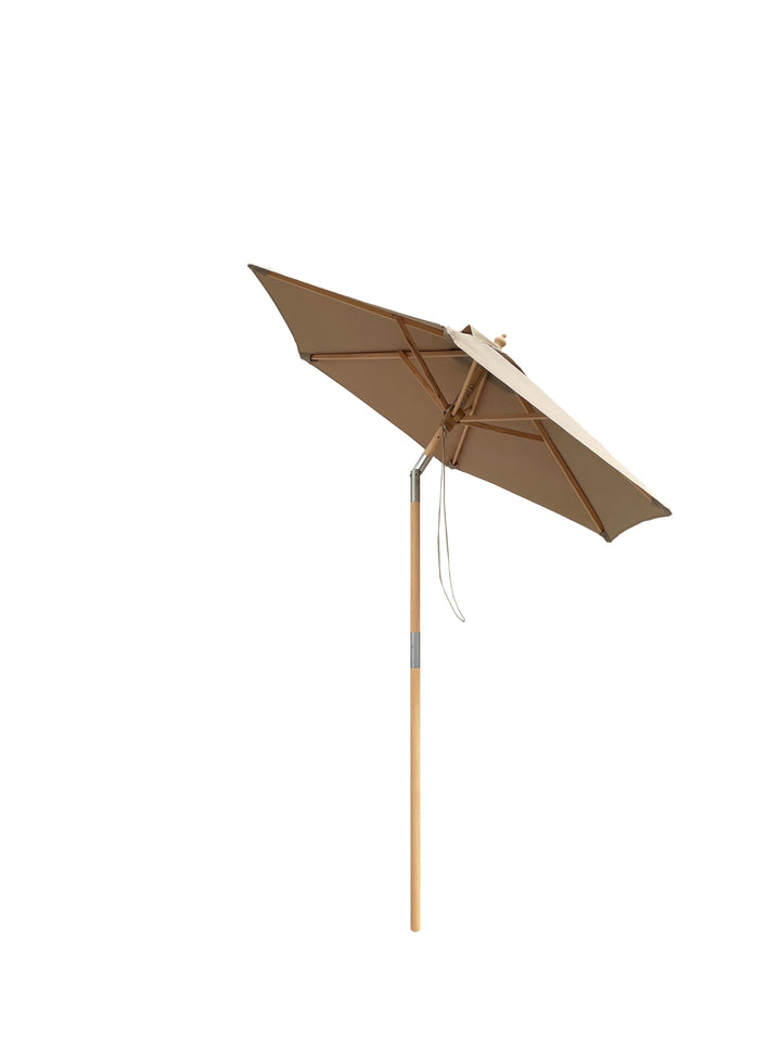 Venedig - Sonnenschirm Ø 1,8 m 2-teiliger Cappuccino Nr. 46