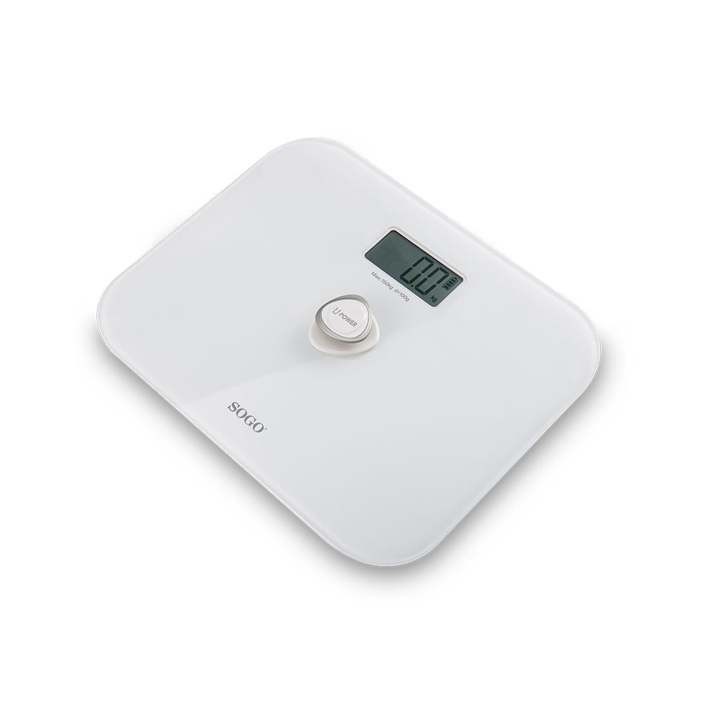 Sogo – Personenwaage, bis 150 kg – Weiß