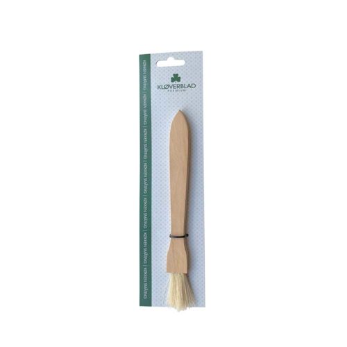 Kleeblatt-Backpinsel aus Holz
