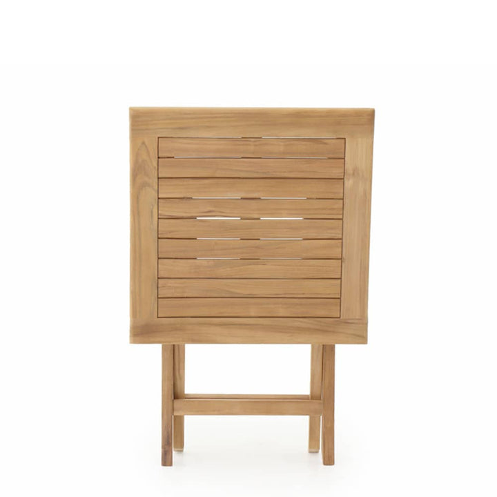 Dacore - Café-Tisch 70x70 cm, Teakholz der Güteklasse C