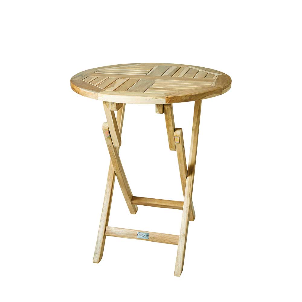 Dacore - Café-Tisch Ø66 cm Teakholz der Güteklasse C